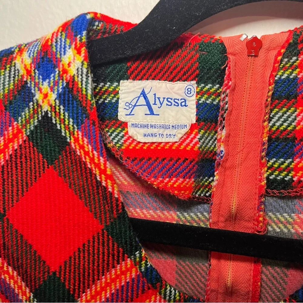 Vintage: Alyssa • Red Plain Jumper‎